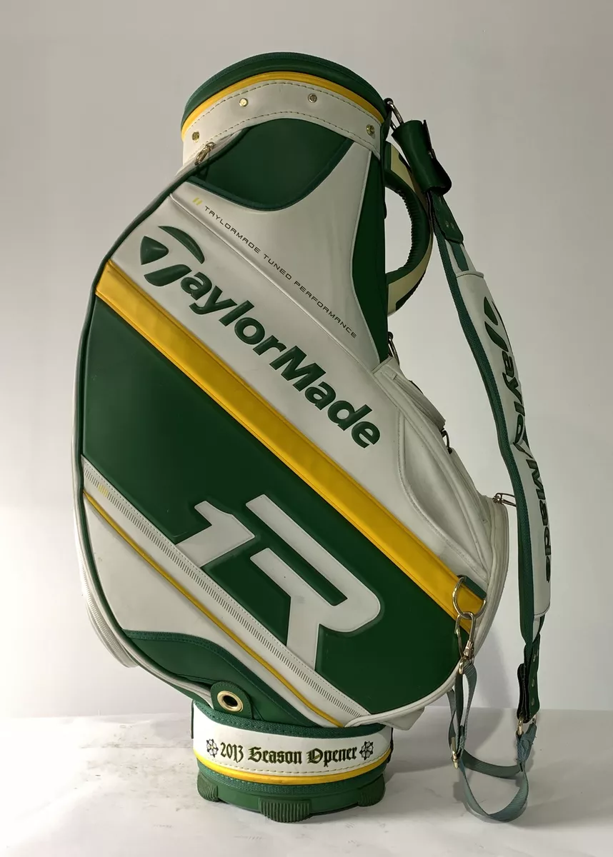 TaylorMade R1 Masters Season Opener Staff Bag White Green 6 Way