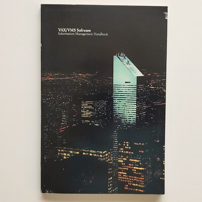 Digital Equipment/ DEC, VAX/VMS Software Information Management Handbook, 1985