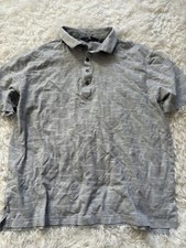Hartt Schaffner Marx Men  s Sz. L Gray Polo. Great Quality