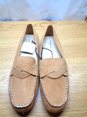 Brown St John's Bay Womens Loafers St Johns Bay Shoes Womens
