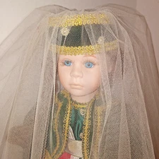 Madlen Sarkissian Armenian Doll Dress Collection Doll Marineh Bridal Doll