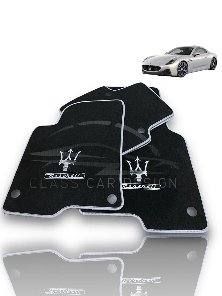 Alfombrillas para Maserati Ghibli Levante Quattroporte Granturismo Grecale MC20 Foto 3 de 4
