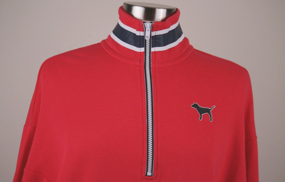 Gilet Victoria's Secret True Pink Love Dog - Taille XS/S - Rouge - Occasion Très Bon état - Zip