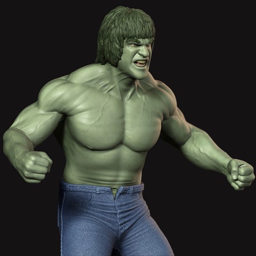 The Incredible Hulk - Resin Model Kit - 3DPrint - 1/10, 1/8, 1/6, Scale - Bild 2 von 8