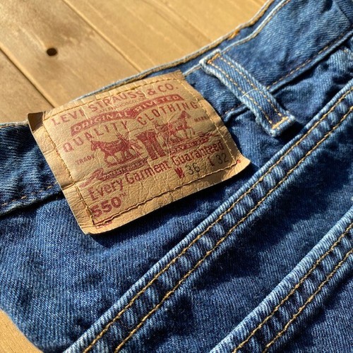 Levis Herren Jeans 36x32 Blau Denim 550 Relaxed Fit - Bild 8 von 12