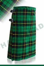 Hunting Wallace Tartan 16 Oz Heavy 6 Yards Traditional Pleated to Stripe Kilts.
