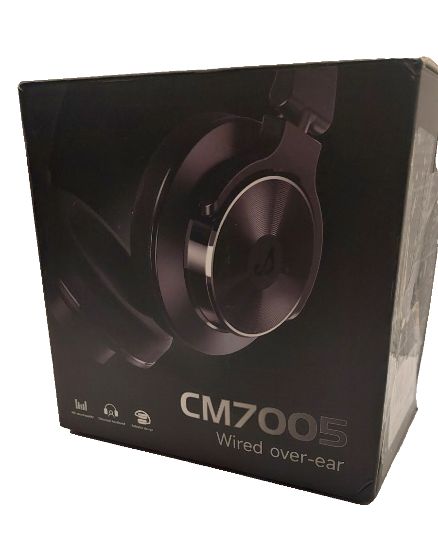 CM7005 Wired over Ear Headphones, Studio Monitor & Mixing DJ