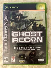 Tom Clancy's Ghost Recon Microsoft Xbox Video Game 2002 Complete With Manual CIB