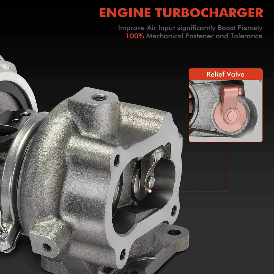 Turbo Turbocharger for Toyota Land Cruiser 1990 1991 1992 1993 1994 1995-1997 - Image 4 of 4