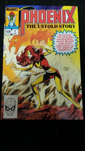 1984 MARVEL COMICS PHOENIX THE UNTOLD STORY #1 VF/NM VINTAGE X-MEN JEAN GREY MCU
