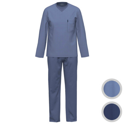 Ammann - Extra Light Cotton - Herren - Schlafanzug - Langarm - Nachtwäsche