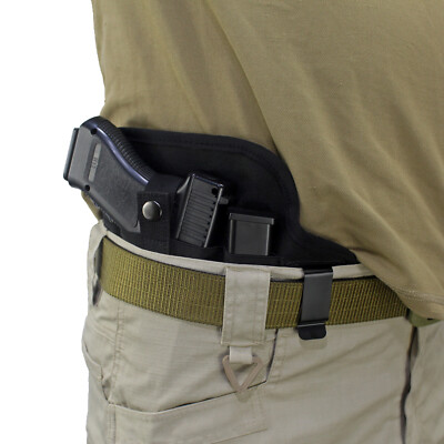 Concealed Carry IWB Soft Gun Holster Ambidextrous with 2 Mag Pouch Choose Model