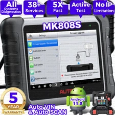 2025 Autel MaxiCOM MK808S MX808S Bidirectional Car Diagnostic Scanner Key Coding