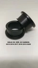 Kawasaki ZX1000 NINJA H2 H2R H2 CARBON Captive front wheel spacers. Black