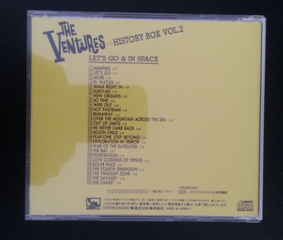 The Ventures History Box Vol. 2 Japan Import 4 CD Box Set | eBay