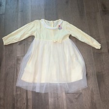 yellow dress kids small