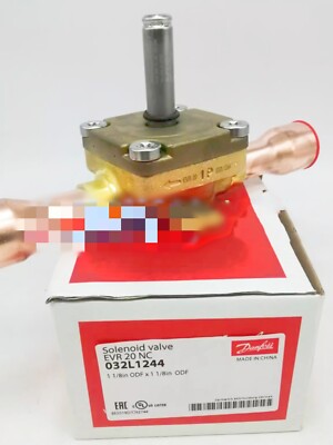 1pcs Danfoss Cold storage refrigeration Solenoid Valve EVR20 NC 032L1244