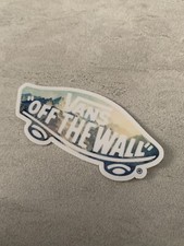 VANS Off The Wall 3  Inch Skateboard Sticker Ski Mountain Decal Waterproof Vinyl