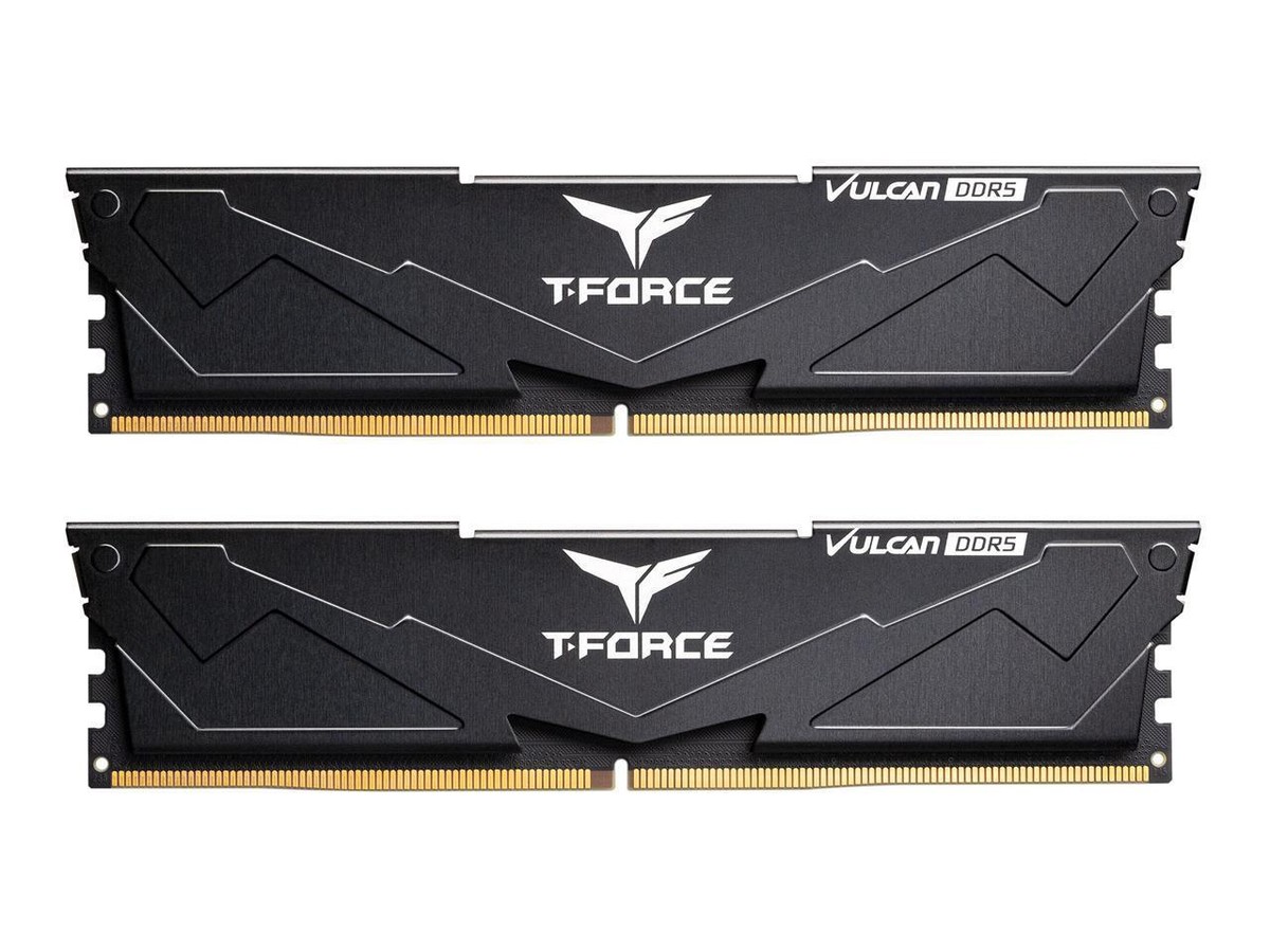 Team T-Force Vulcan 16GB (2 x 8GB) 288-Pin PC RAM DDR5 5200 (PC5