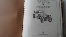 collection philatélique: timbres sur l'AUTOMOBILE