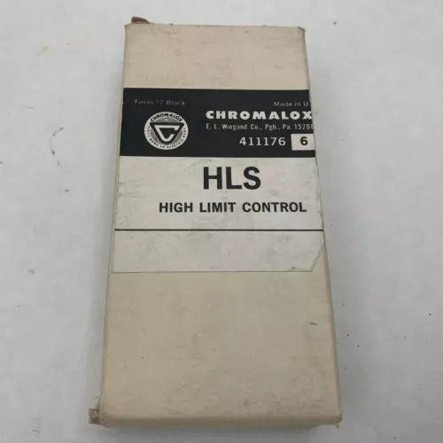 Therm O Disc Chromalox HLS L190 HL2051 NIB High Limit Control See Pics #B5