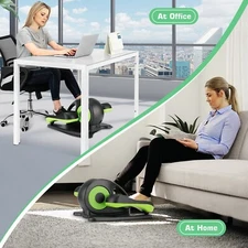 Under Desk Elliptical, Portable Seated Electric Ellipse w/Remote for Home/Office