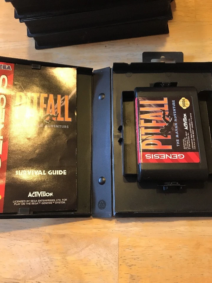 Pitfall: The Mayan Adventure (Sega Genesis, 1994) No Manual / Tested - Image 3 of 4