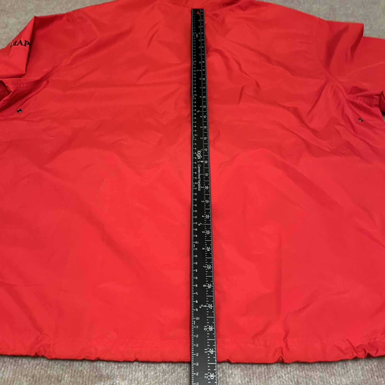 Charles River Rain Jacket MENS Extra Large Wind & Water-Resistant Pullover Red