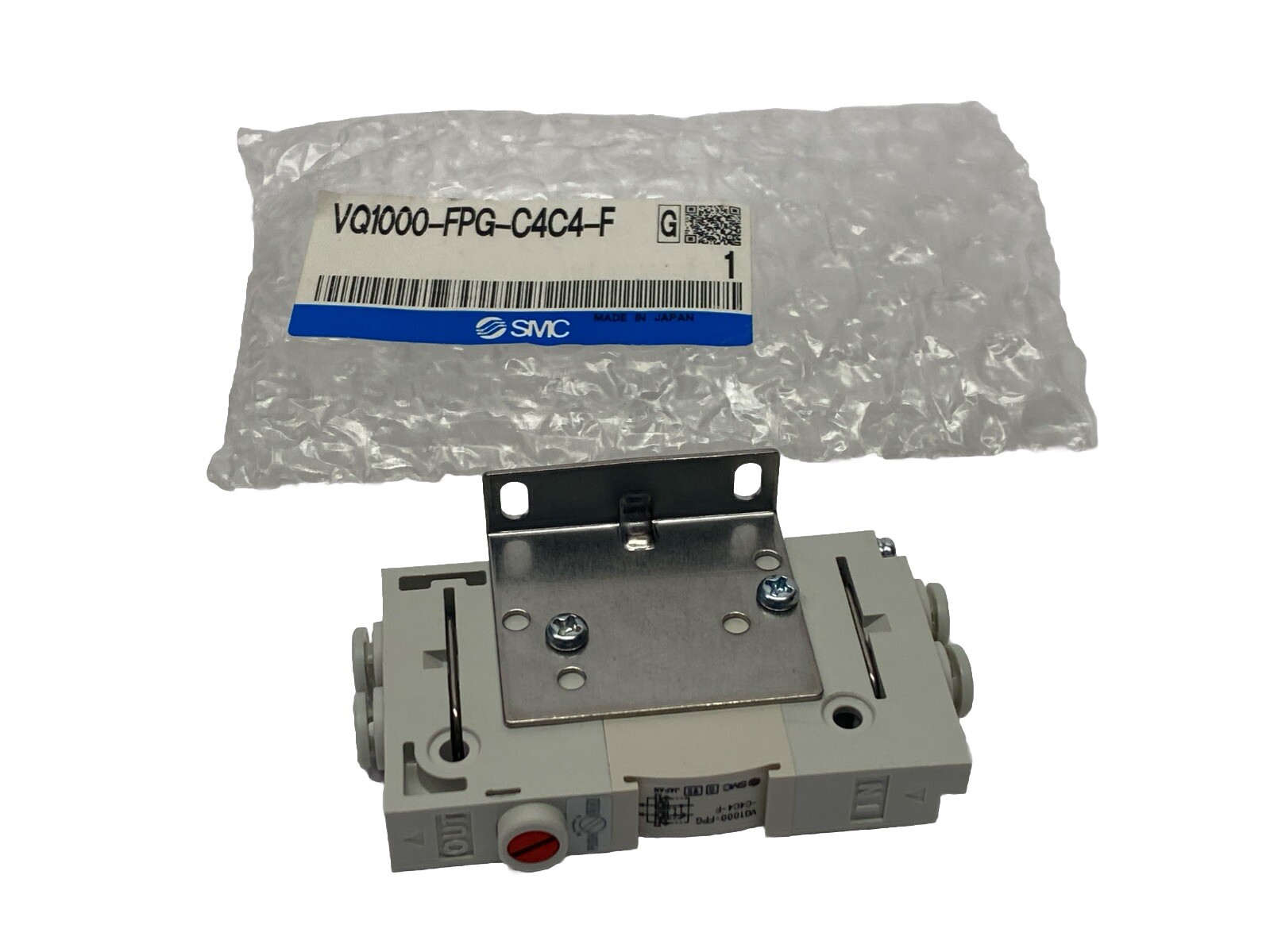SMC VQ1000-FPG-C4C4-F Perfect Double Check Block Valve 4mm Tube | eBay