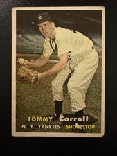 1957 Topps - Tom Carroll #164 New York Yankees