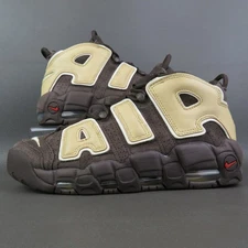 Nike Shoes - 2023 Air More Uptempo 96 Baroque Brown Sesame Tan Red - Sz 7.5 Mens