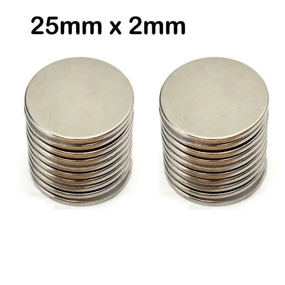 Small Large Round Neodymium Magnets N52 Super Strong Rare Earth Magnet ...