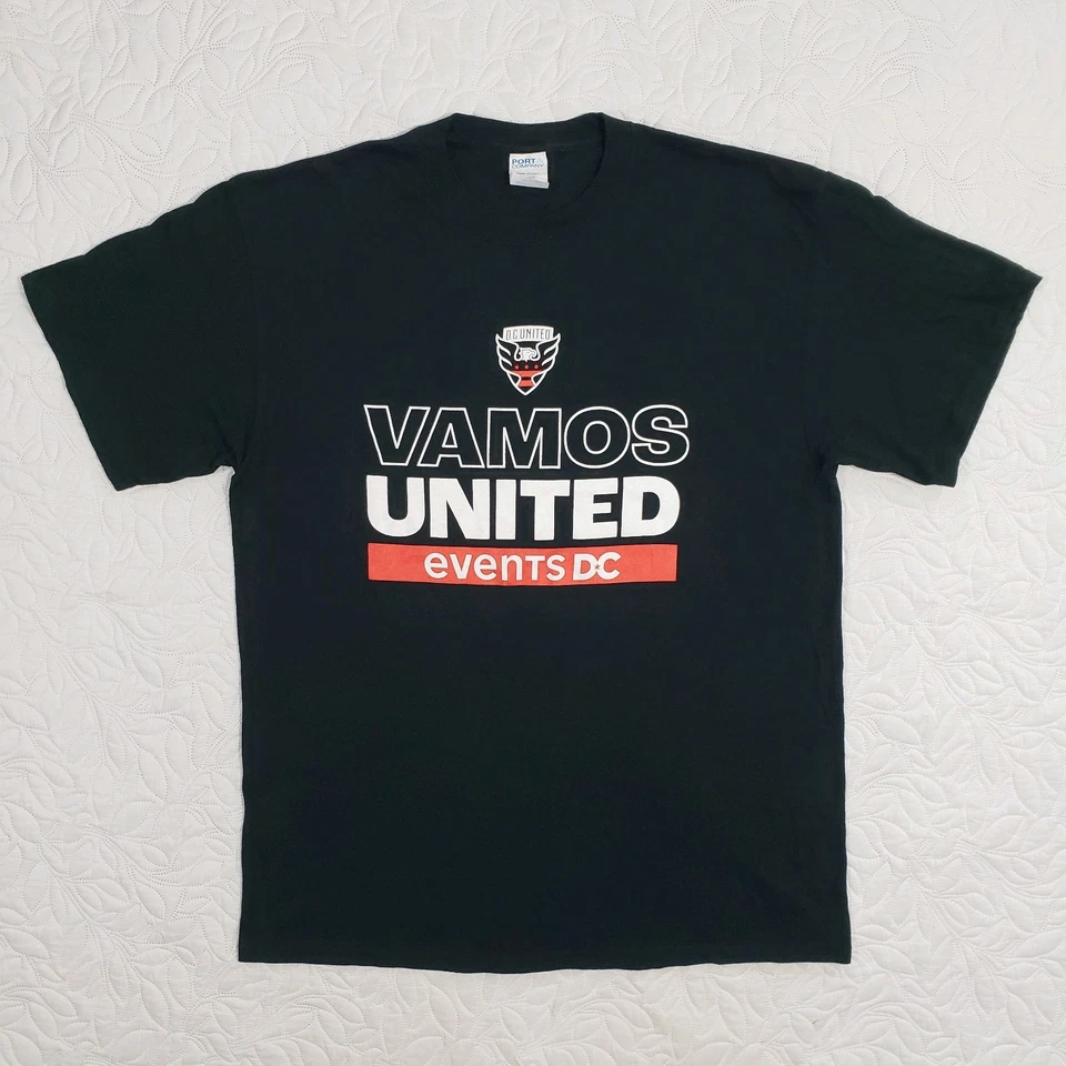 D.C. United SGA T-Shirt Mens Large Vamos United Events DC Soccer MLS Giveaway - Image 4 of 4