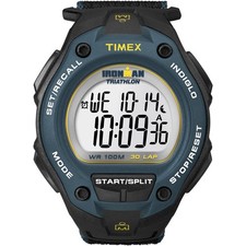 Timex Men's Ironman Triathlon Classic 30 Oversized 43mm Watch - T5K413 NEW