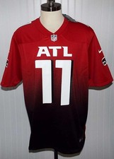 NWT $100 2016 Men's NIKE XL Atlanta Falcons Jersey Red Fade NFL #11 Julio Jones