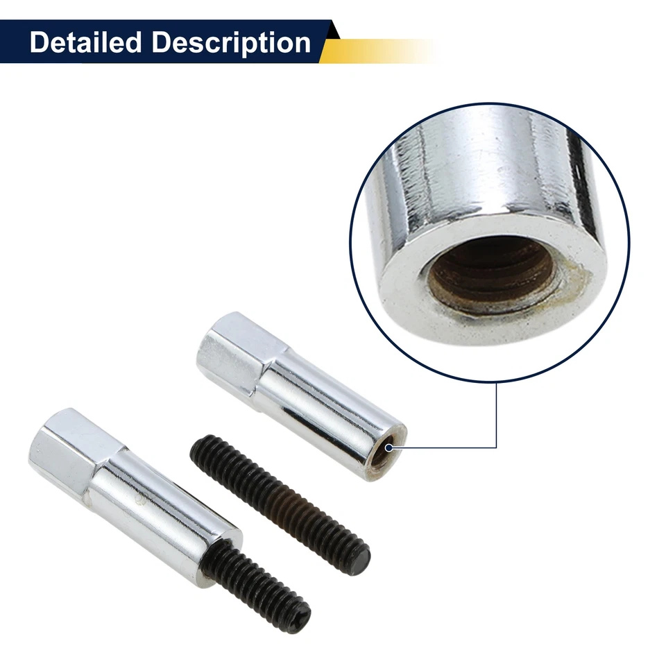 Valve Cover Hold Down Kit for Jeep CJ5 1965-1983 Silver Tone Metal 7Pcs Foto 3 de 4