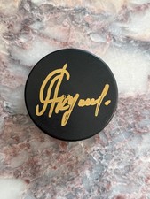 Alexander Sergeevich Yakushev Autographed Signed Authentic Hockey Puck