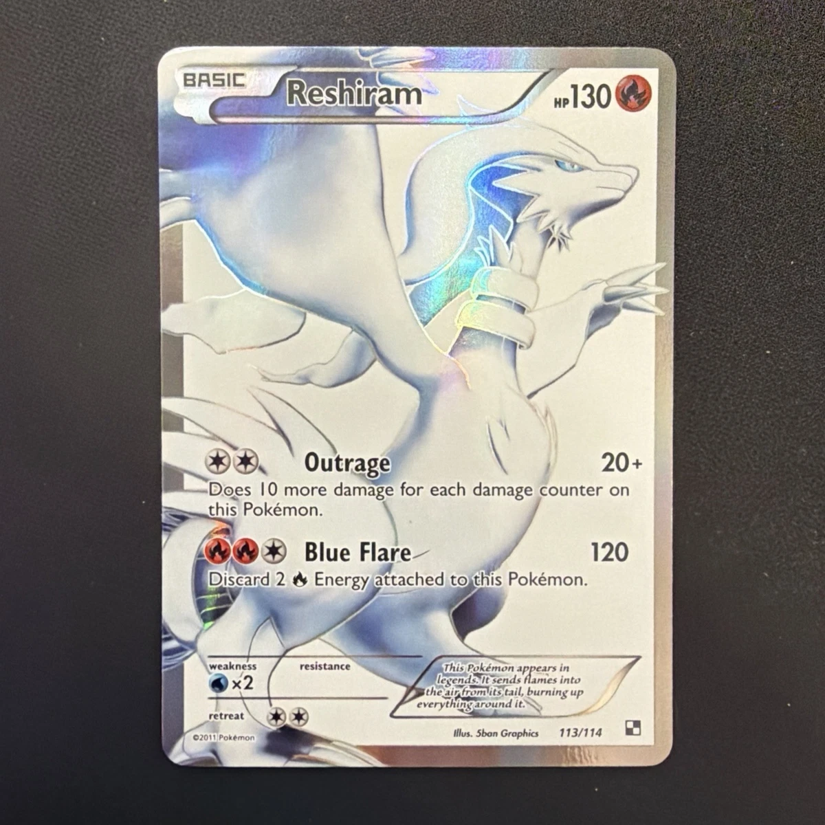 Reshiram 113/114 Black & White for sale | eBay