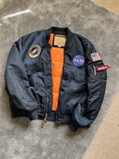 NASA Bomber Jacket XXL Men’s Excellent Cont Condition
