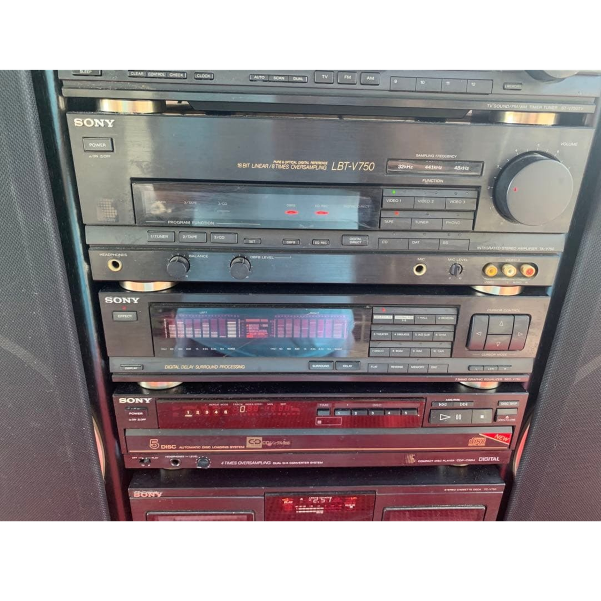 SONY Liberty LBT-V750 component Mini component stereo system