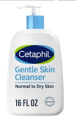 Cetaphil Gentle Skin Cleanser 16oz, Normal To Dry Skin