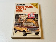 Ford Service Repair Shop Maintenance Workshop Manual Vans E100 E150 E200 Diesel