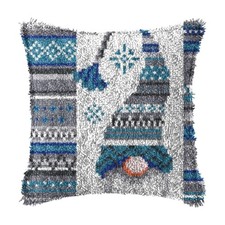 Latch Hook Kits for DIY Throw Pillow Cover,Needlework Cushion Cover Hand Craf...