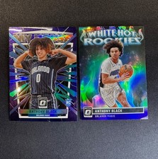 2023-24 Donruss Optic Anthony Black RC My House Purple & White Hot Rookies Prizm