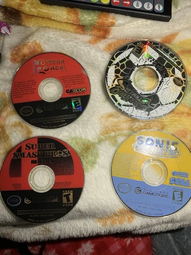 GameCube Disc-Only Lot Assorted Games (read Description) Gotcha Force & Mario