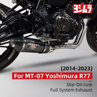Mt-07 Xsr700 Yzf-R7 Yoshimura Edelstahl/Carbon Vollauspuff
