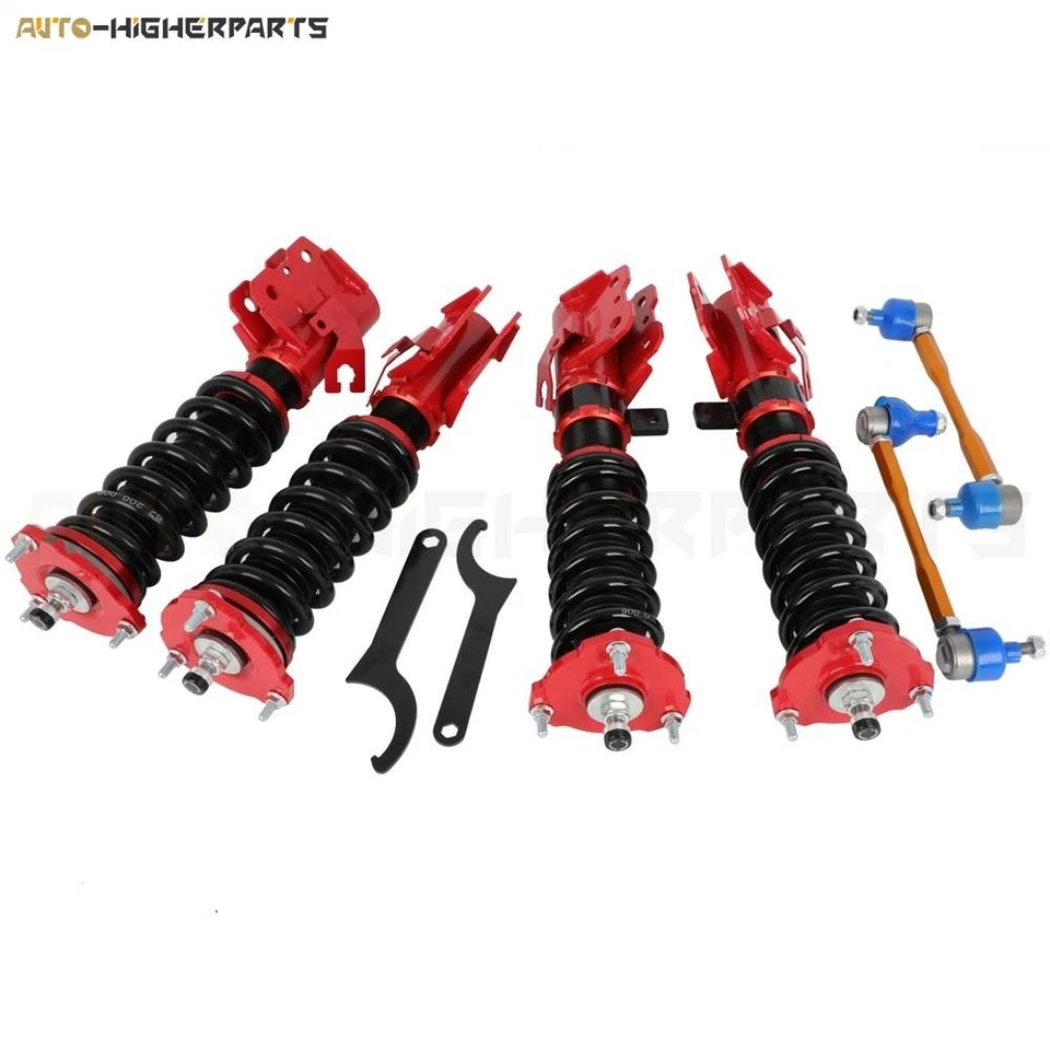 Kit de reducción de suspensión de 24 niveles amortiguadores para Nissan Sentra B13 1991-94 Foto 4 de 4