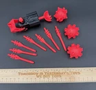 GI Joe Shark 9000 Parts Lot Missile Bomb Mine 1993 Battle Corps - Vintage