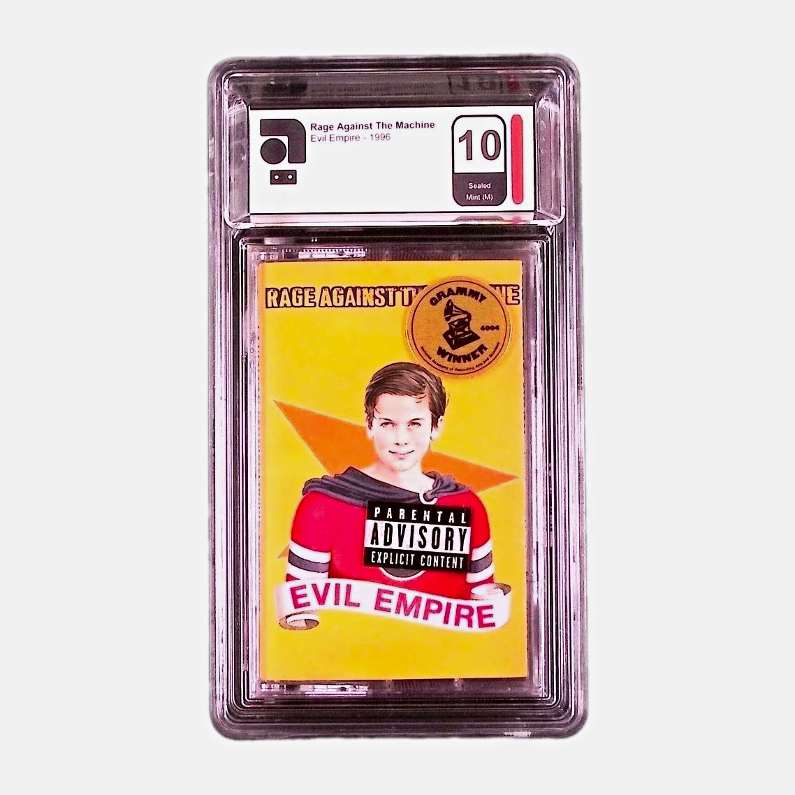 Rage Against the Machine Evil Empire Sealed Cassette 1996 AMG Gem Grade 10