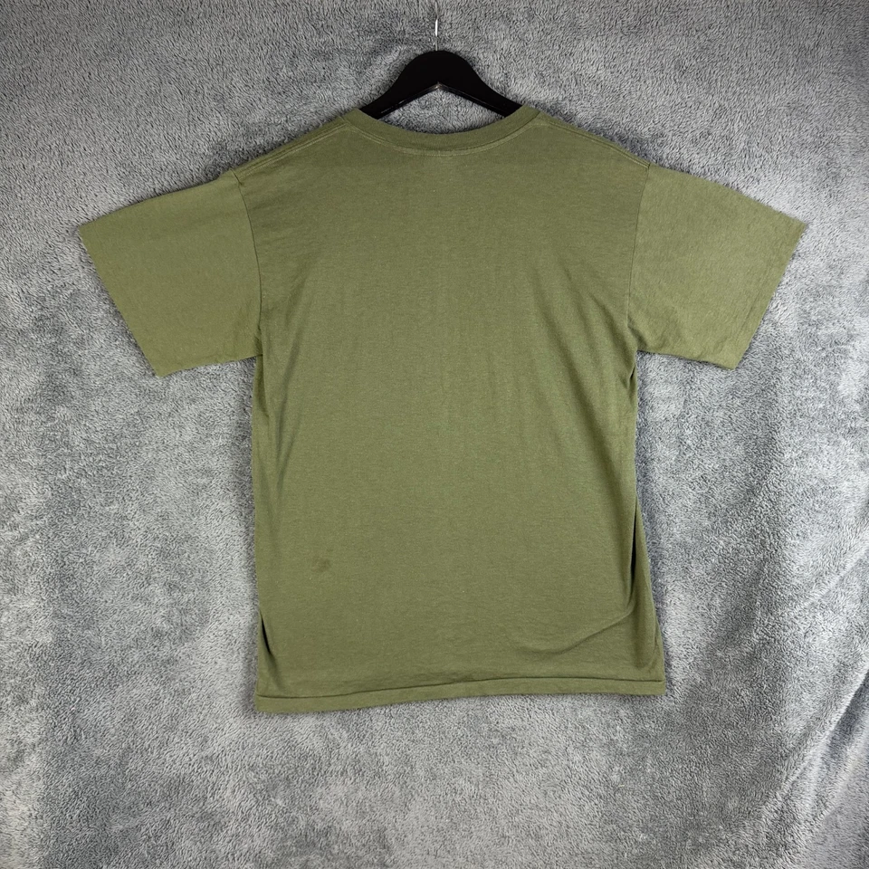 Camiseta Verde Atlética Duke Años 80 De Colección Para Hombre Grande Hecha en EE. UU. Puntada Única Foto 2 de 4